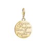 Perle de verre Femme Thomas Sabo IC12363-413-39 Doré 2 cm