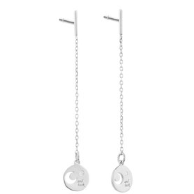 Boucles d´oreilles Femme Secrecy E8244CDAWA900 Argent 925 4 cm