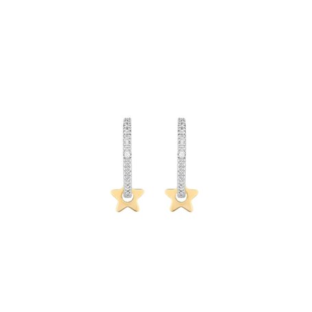 Boucles d´oreilles Femme Secrecy E8638CDAWW900 Argent 925 2 cm