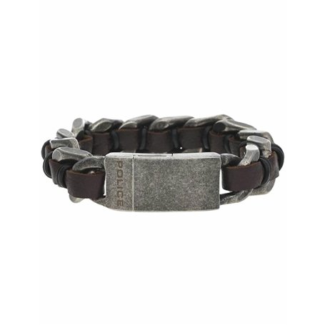 Bracelet Homme Police PJ25599BSE.02-S Acier inoxydable 19 cm