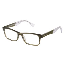 Monture de Lunettes Homme Police V1919E-55N98M Vert Ø 55 mm