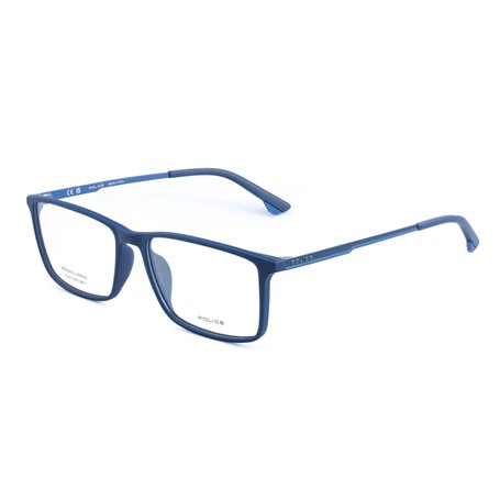 Monture de Lunettes Homme Police VPLB48M5506QS Bleu Ø 55 mm