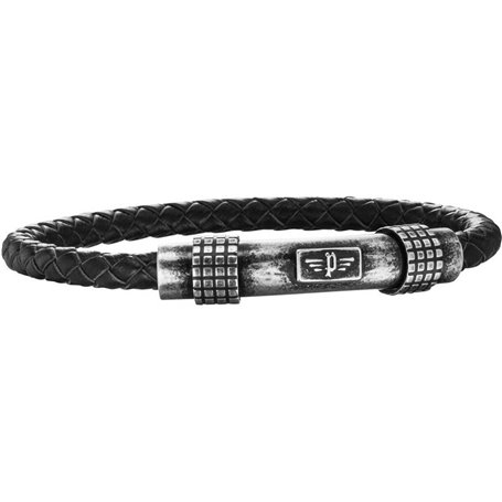 Bracelet Homme Police S14ALB02B Cuir 19 cm