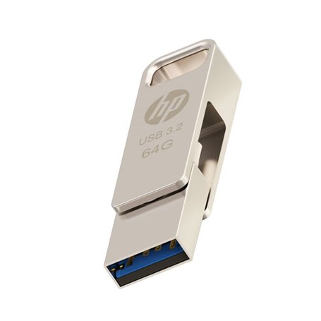 Clé USB HP Acier 64 GB