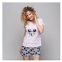 Pyjama Minnie Mouse Blanc (Adultes) Femme