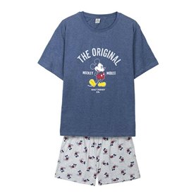 Pyjama Mickey Mouse Bleu foncé (Adultes) Homme