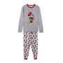 Pyjama Minnie Mouse Gris Femme