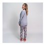 Pyjama Minnie Mouse Gris Femme