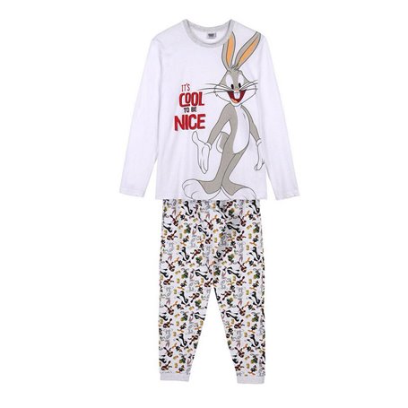 Pyjama Looney Tunes Gris Femme