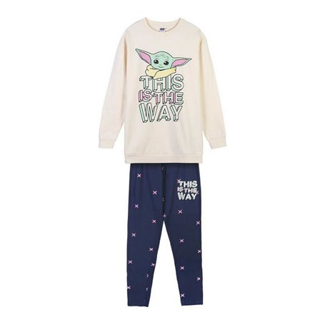 Pyjama The Mandalorian Beige Femme