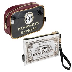 Nécessaire de Voyage Harry Potter 2 Pièces (24 x 17 x 7