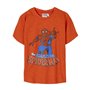 T shirt à manches courtes Enfant Spider-Man Orange