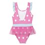 Maillot de Bain Fille Minnie Mouse Rose