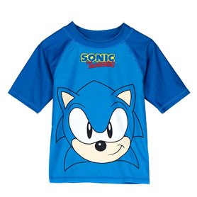 T-Shirt de Bain Sonic Bleu foncé