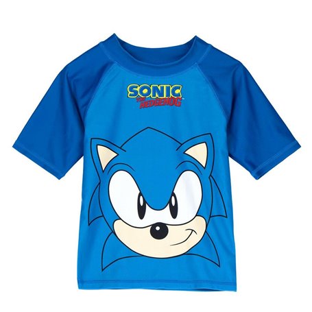 T-Shirt de Bain Sonic Bleu foncé