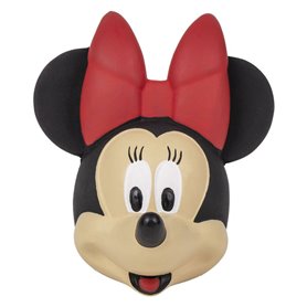 Jouet pour chien Minnie Mouse Noir Rouge Latex 8 x 9 x 7