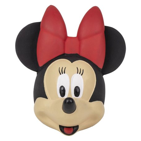 Jouet pour chien Minnie Mouse Noir Rouge Latex 8 x 9 x 7