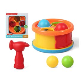 Jeu Éducation Enfant Beat & Hand Drum Plastique (20 x 18