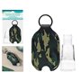Porte-clés Gel hydroalcoolique Vert Camouflage