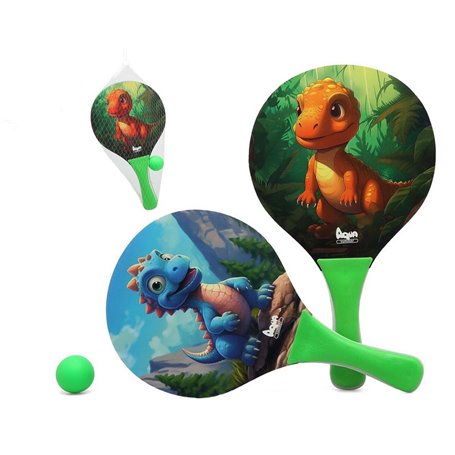 Ensemble de Raquettes de playa Dinosaures