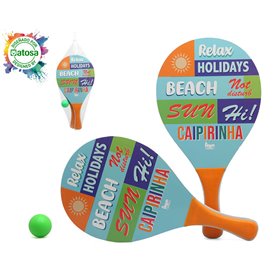 Ensemble de Raquettes CAIPIRINHA de playa