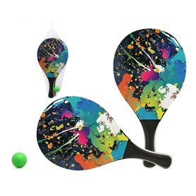 Ensemble de Raquettes PAINTBALL de playa