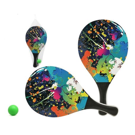 Ensemble de Raquettes PAINTBALL de playa