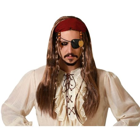 Perruques Pirate Marron