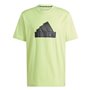T-shirt à manches courtes homme Adidas  BOST T IN1627 Vert