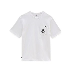 T shirt à manches courtes Enfant Vans OTW SS VN0A7YSBWHT Blanc