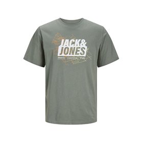 T-shirt à manches courtes homme Jack & Jones LOGO TEE SS 12252376 Vert