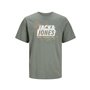 T-shirt à manches courtes homme Jack & Jones LOGO TEE SS 12252376 Vert