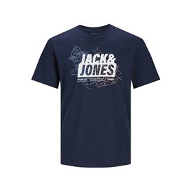 T-shirt à manches courtes homme Jack & Jones LOGO TEE SS 12252376 Blue marine