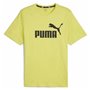 T-shirt à manches courtes homme Puma ESS LOGO TEE 586667 66 Vert