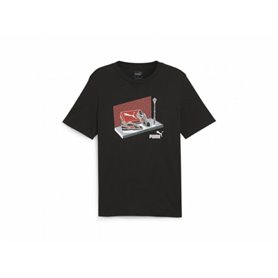 T-shirt à manches courtes homme Puma NEAKER BOX TEE 680175 01 Noir