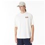 T-shirt à manches courtes homme New Era  WORDMARK OS TEE NEYYAN 60435536  Blanc