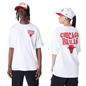 T-shirt à manches courtes homme New Era  SCRIPT OS TEE CHIBUL 60435518 Blanc