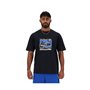 T-shirt à manches courtes homme New Balance SPORT ESSENTIALS MT41593 Noir