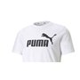 T-shirt à manches courtes homme Puma ESS LOGO TEE 586666 02 Blanc