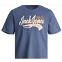 T-shirt à manches courtes homme Jack & Jones JJLEGO TEE SS O NECK 12246690 Bleu