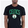 T-shirt à manches courtes homme New Era NOS NBA BOSCEL 60505459  Noir