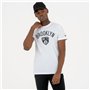 T-shirt à manches courtes homme New Era NOS NBA BRONET 60416753 Blanc