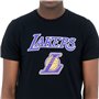 T-shirt à manches courtes homme New Era  NOS NBA LOSLAK 60416756  Noir