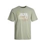 T-shirt à manches courtes homme Jack & Jones JCOMAP SUMMER 12257908 Vert