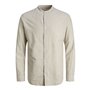 Chemise à manches longues homme Jack & Jones BLEND BAND 12248581 Beige