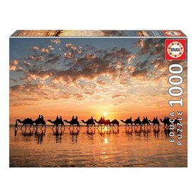 Puzzle Educa Australia Lever/coucher du soleil Plage 1000 Pièces