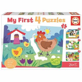 Puzzle Educa My First Puzzles 8 Pièces (8 + 7 + 6 +5 pcs)