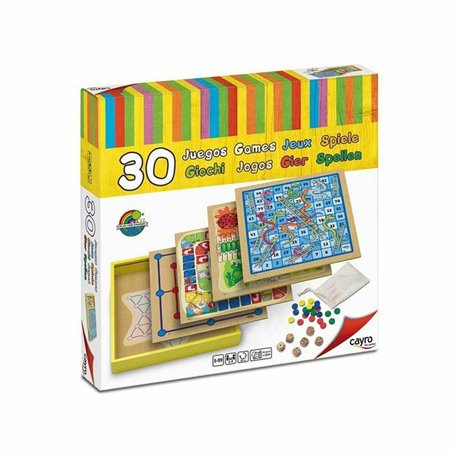 Jeu de société Cayro 30 Games (31 x 31 x 5.5 cm) 31 x 31 x 5