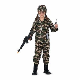 Déguisement pour Enfants My Other Me Camouflage Vert