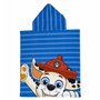 Serviette poncho avec capuche The Paw Patrol Blue 50 x 115 cm